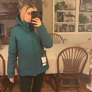 North Face 3-in-one Ski coat. Blue